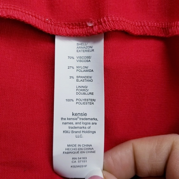 Kensie Plus Size Fitted 3/4 Sleeve Blazer 3X - Picture 7 of 7